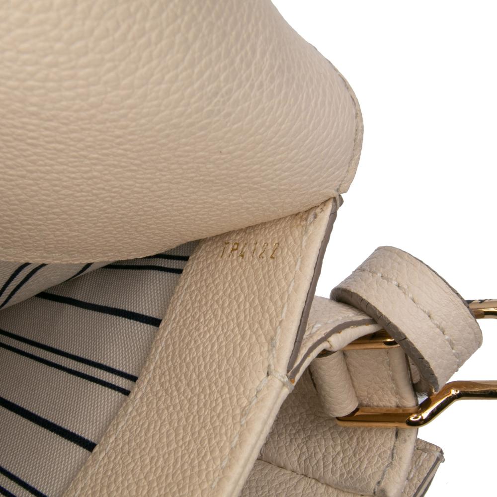 Louis Vuitton B Louis Vuitton White Monogram Empreinte Leather Fascinante France