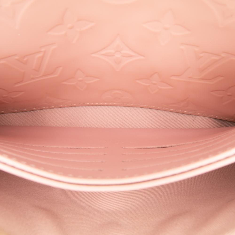 Louis Vuitton B Louis Vuitton Pink Light Pink Vernis Leather Leather Monogram Vernis Pochette Felicie France