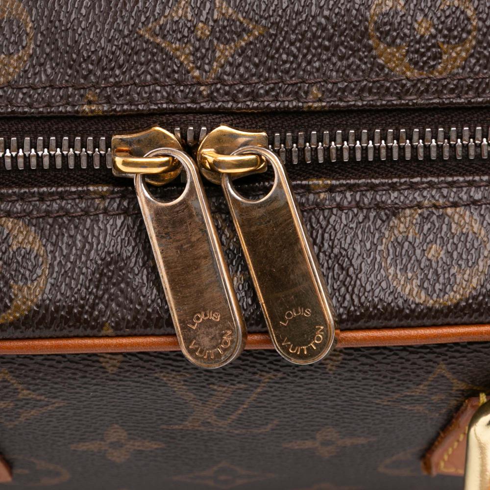 Louis Vuitton B Louis Vuitton Brown Monogram Canvas Fabric Monogram Manhattan PM France