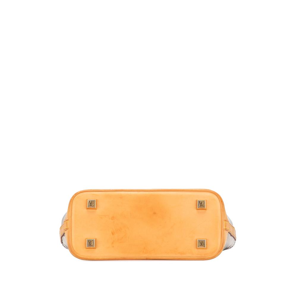 Louis Vuitton B Louis Vuitton Brown PVC Plastic Monogram Cabas Sac Ambre PM Spain