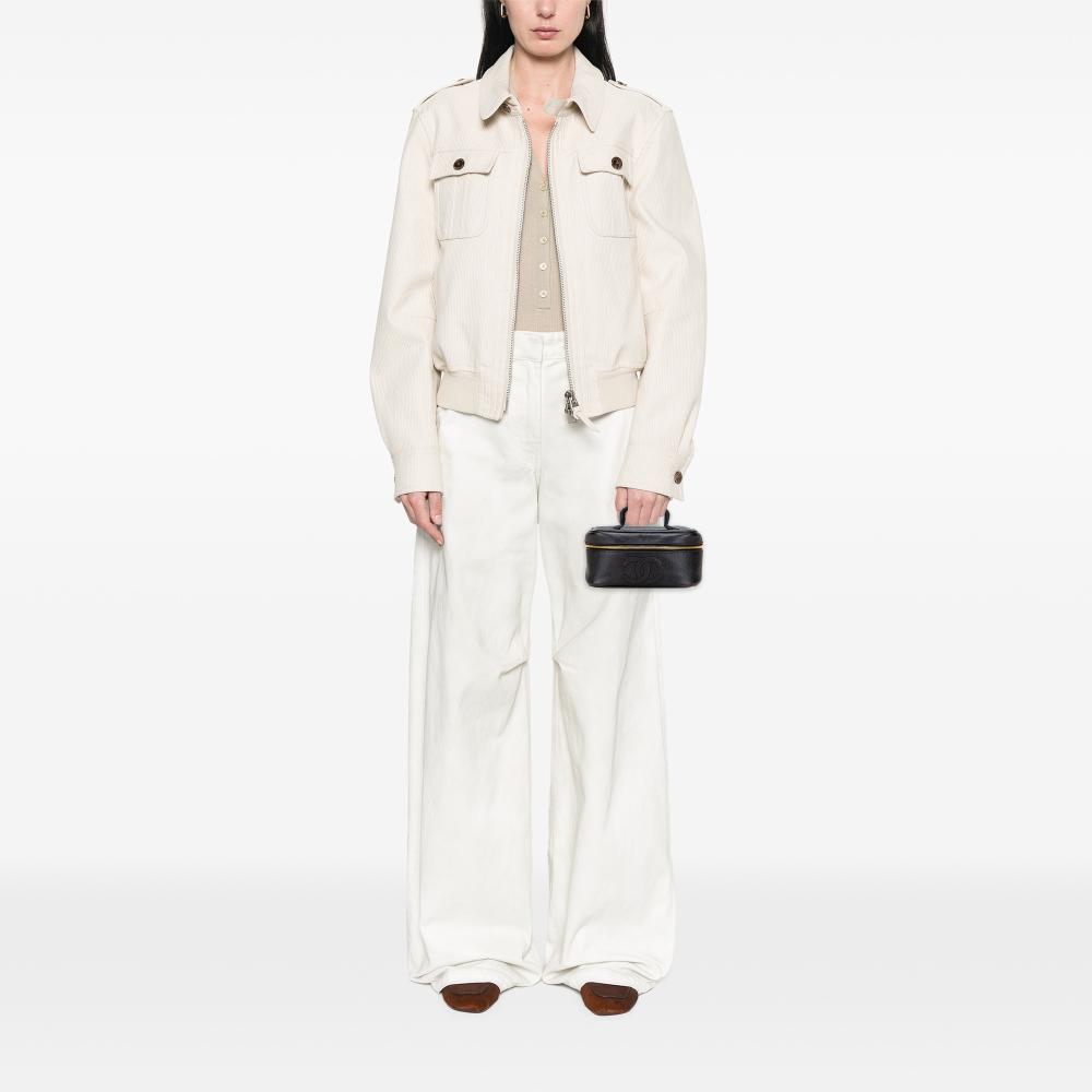 Chanel B Chanel Black Caviar Leather Leather CC Caviar Vanity Bag Italy