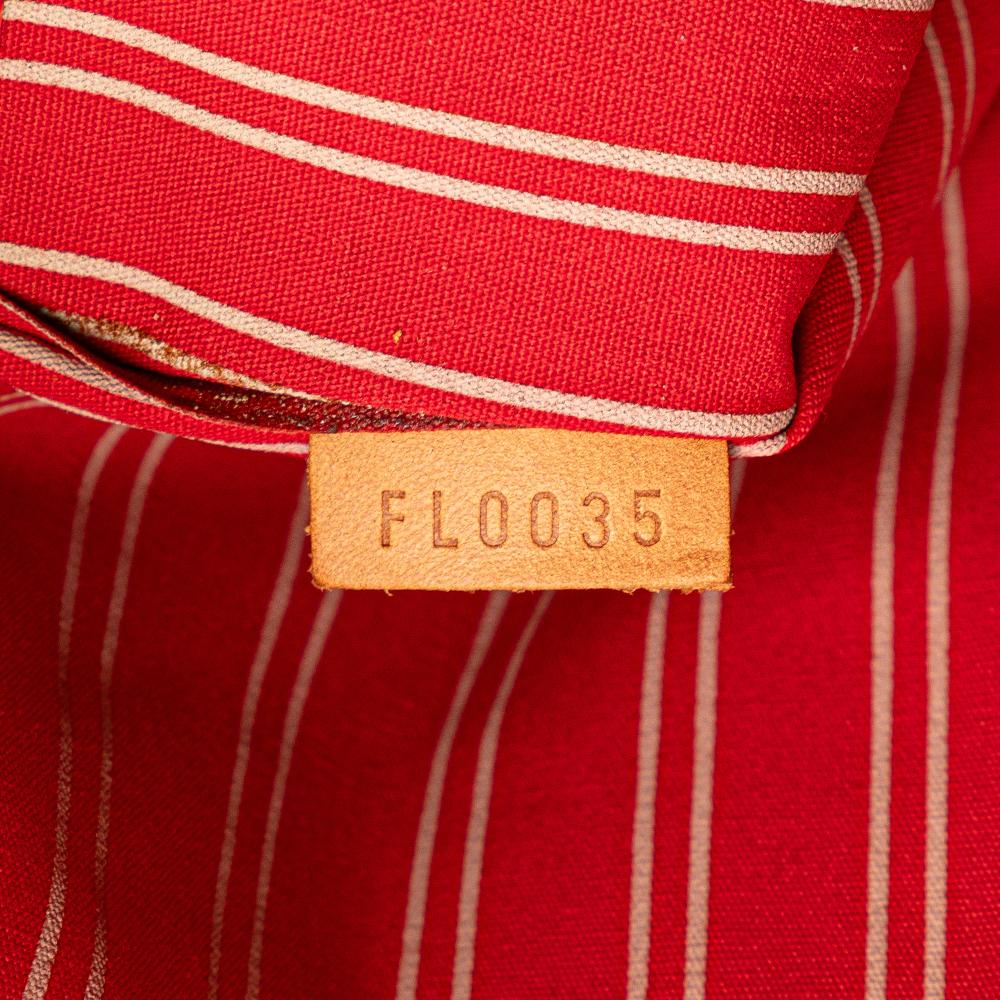 Louis Vuitton B Louis Vuitton Brown Beige Canvas Fabric LV Cup Antigua Sac Weekend France