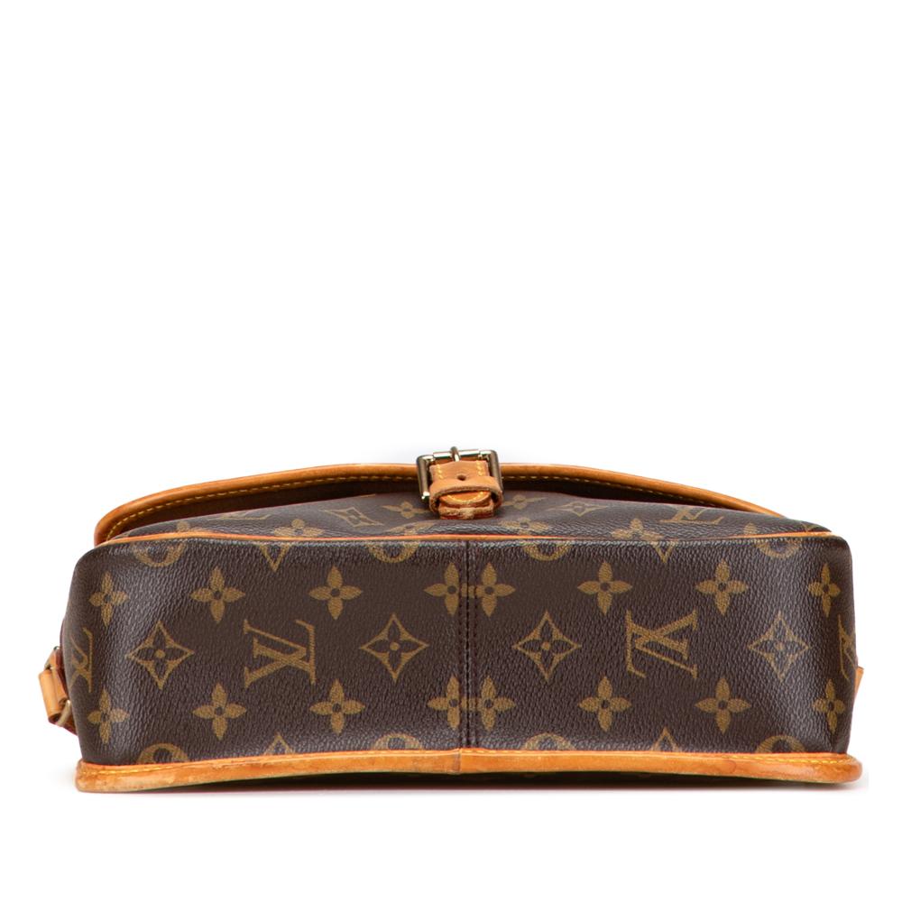 Louis Vuitton B Louis Vuitton Brown Monogram Canvas Fabric Monogram Sologne France