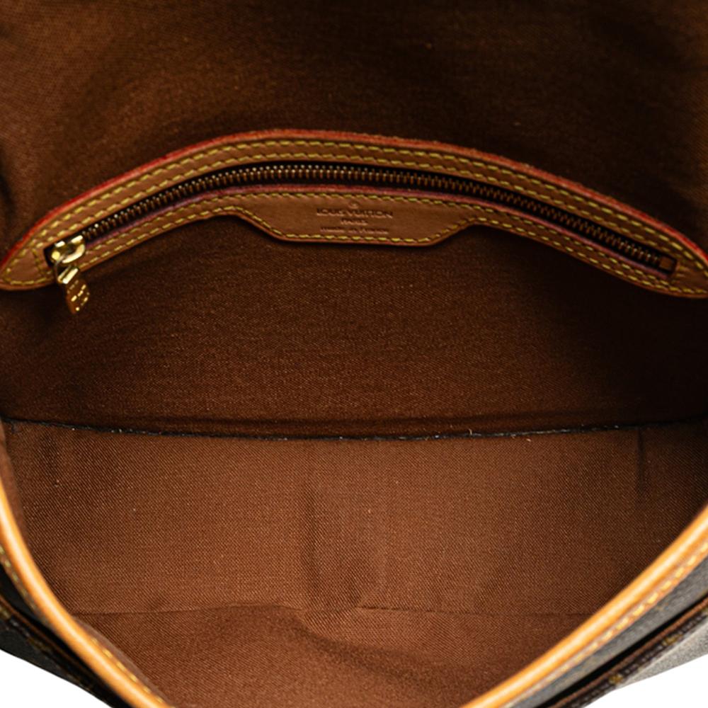 Louis Vuitton B Louis Vuitton Brown Monogram Canvas Fabric Monogram Sologne France