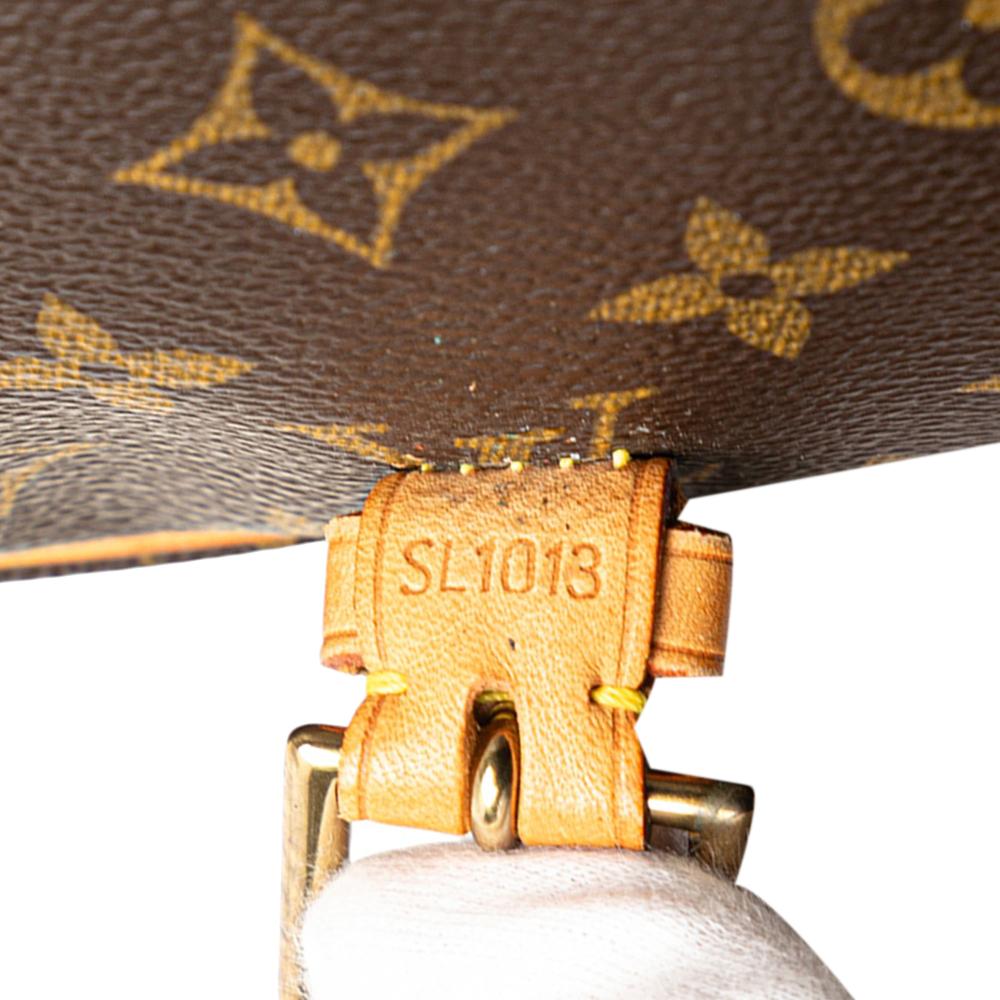 Louis Vuitton B Louis Vuitton Brown Monogram Canvas Fabric Monogram Sologne France