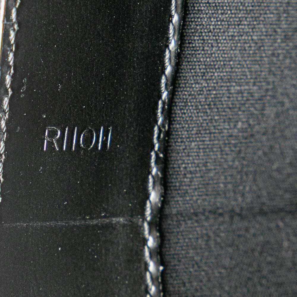 Louis Vuitton B Louis Vuitton Black Calf Leather Liege Nomade Lussac Backpack France