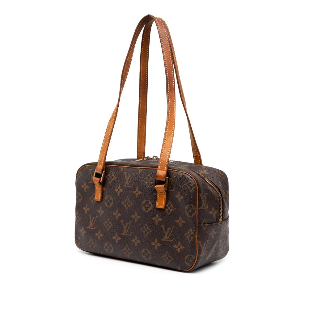 Louis Vuitton B Louis Vuitton Brown Monogram Canvas Fabric Monogram Cite MM France