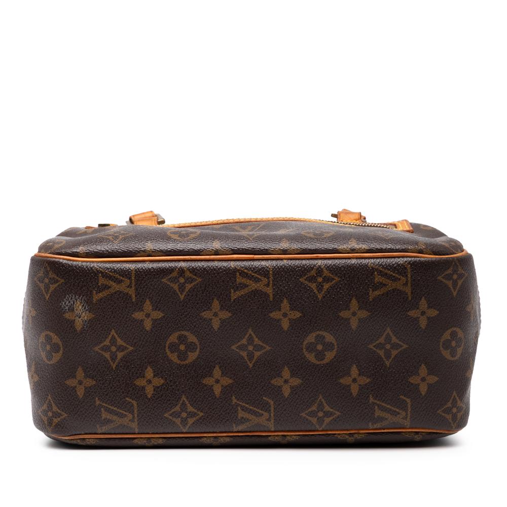 Louis Vuitton B Louis Vuitton Brown Monogram Canvas Fabric Monogram Cite MM France