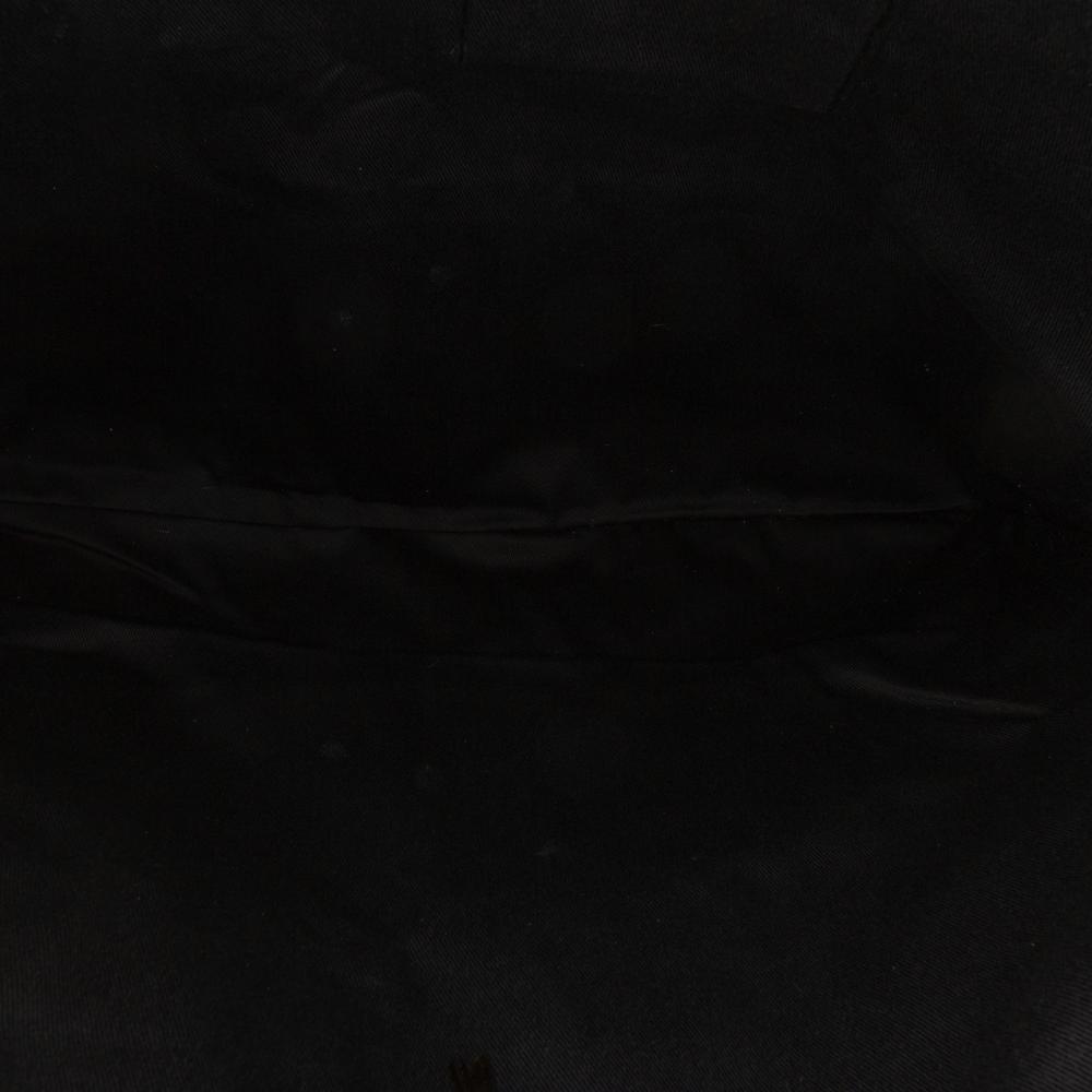 Dolce&Gabbana B Dolce & Gabbana Brown with Black Pony Hair Natural Material Leopard Print Chain Tote Italy