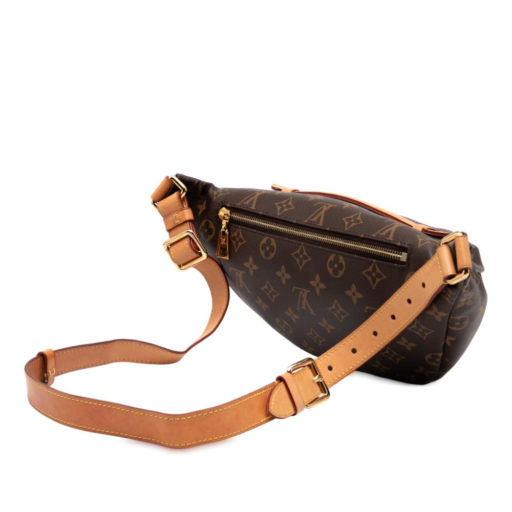 Louis Vuitton B Louis Vuitton Brown Monogram Canvas Fabric Monogram Bumbag France