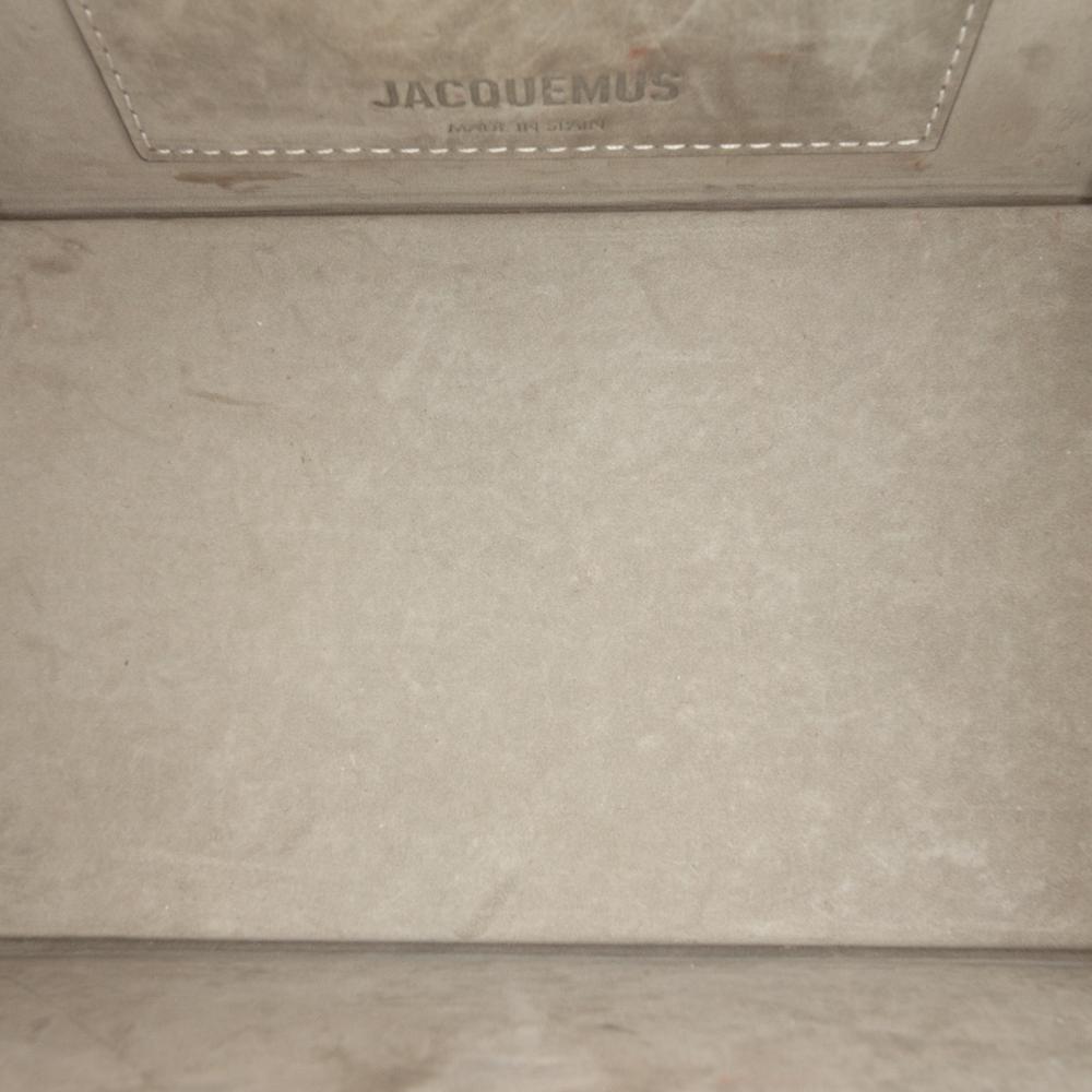 Jacquemus B Jacquemus Brown Taupe Suede Leather Le Porte Lunettes Bag Spain