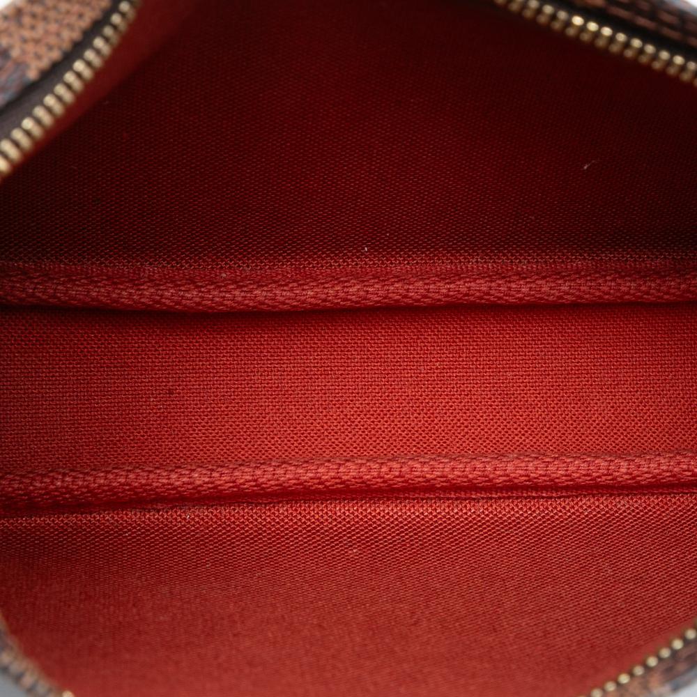 Louis Vuitton AB Louis Vuitton Brown Damier Canvas Fabric Damier Ebene Pochette Accessoires France