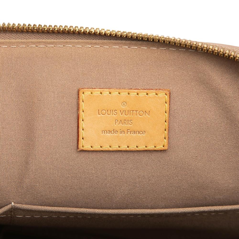 Louis Vuitton B Louis Vuitton Gold Vernis Leather Leather Monogram Vernis Alma PM France