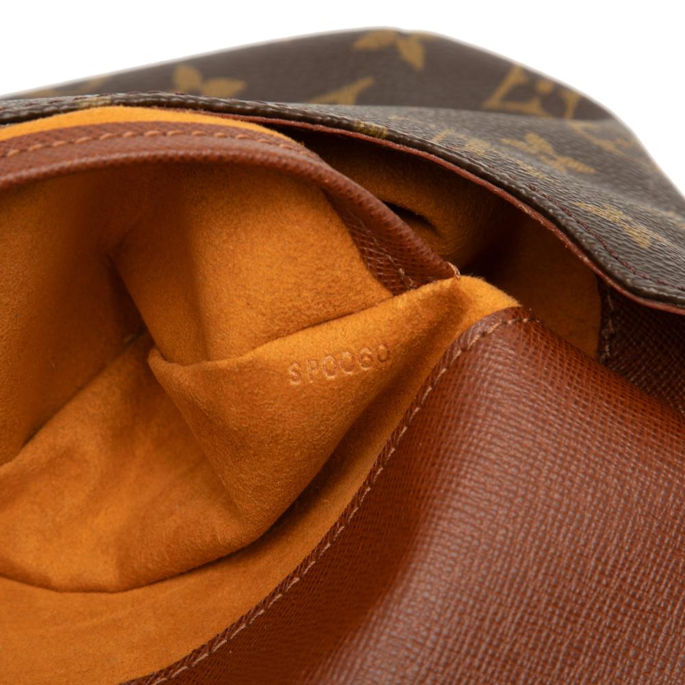 Louis Vuitton B Louis Vuitton Brown Monogram Canvas Fabric Monogram Musette Tango Short Strap France