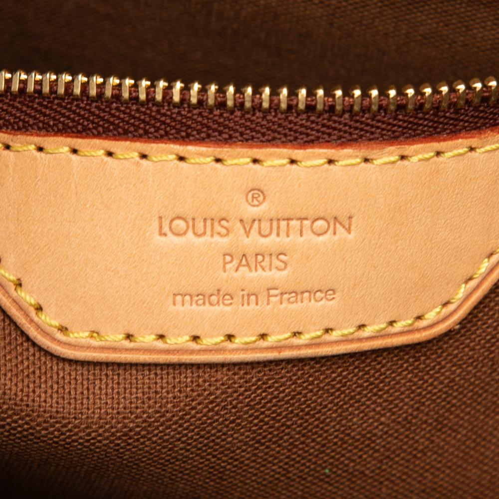Louis Vuitton B Louis Vuitton Brown Monogram Canvas Fabric Monogram Batignolles Horizontal France