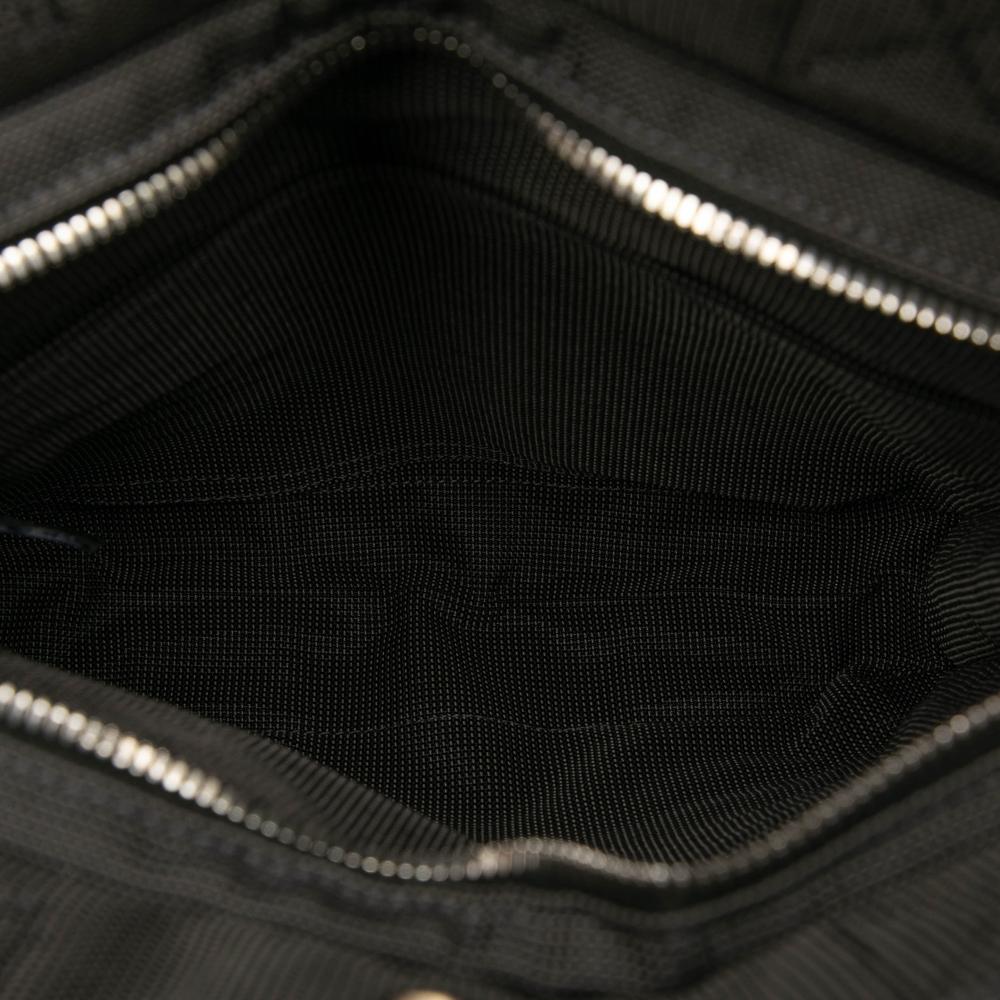 Hermès AB Hermès Gray Canvas Fabric Herline Backpack PM France