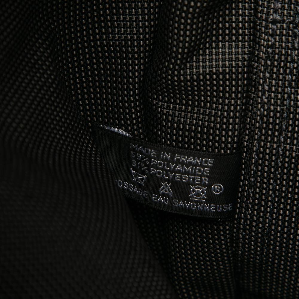 Hermès AB Hermès Gray Canvas Fabric Herline Backpack PM France