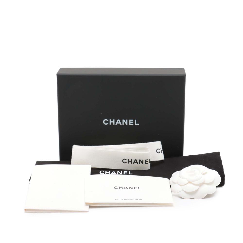 Chanel AB Chanel Black Calf Leather Mini Nano Aged skin Kelly Shopper Bag France