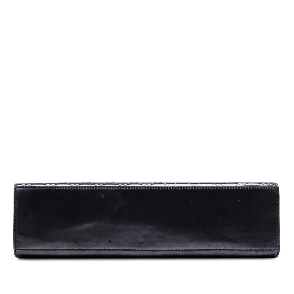 Gucci AB Gucci Purple Violet Patent Leather Leather Large Guccissima Patent Emily Shoulder Bag Italy