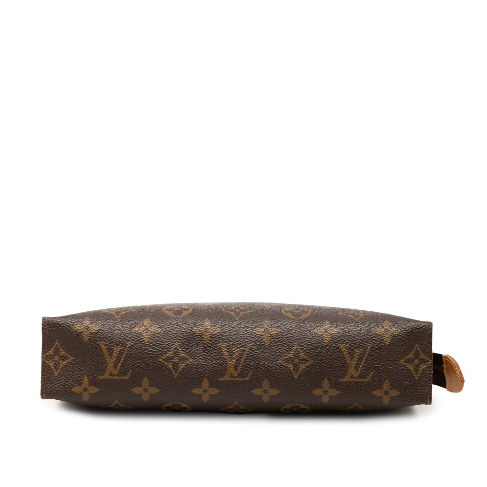 Louis Vuitton B Louis Vuitton Brown Monogram Canvas Fabric Monogram Toiletry Pouch 26 France