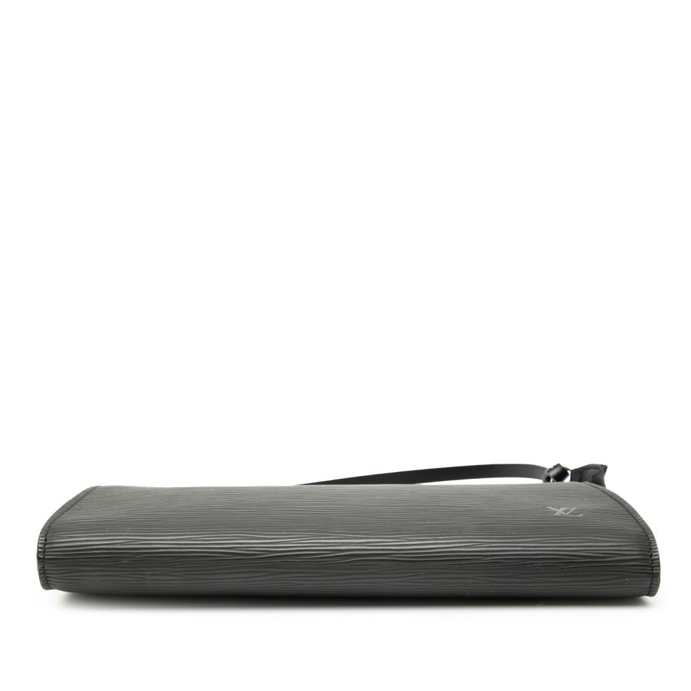 Louis Vuitton B Louis Vuitton Black Epi Leather Leather Epi Pochette Accessoires France