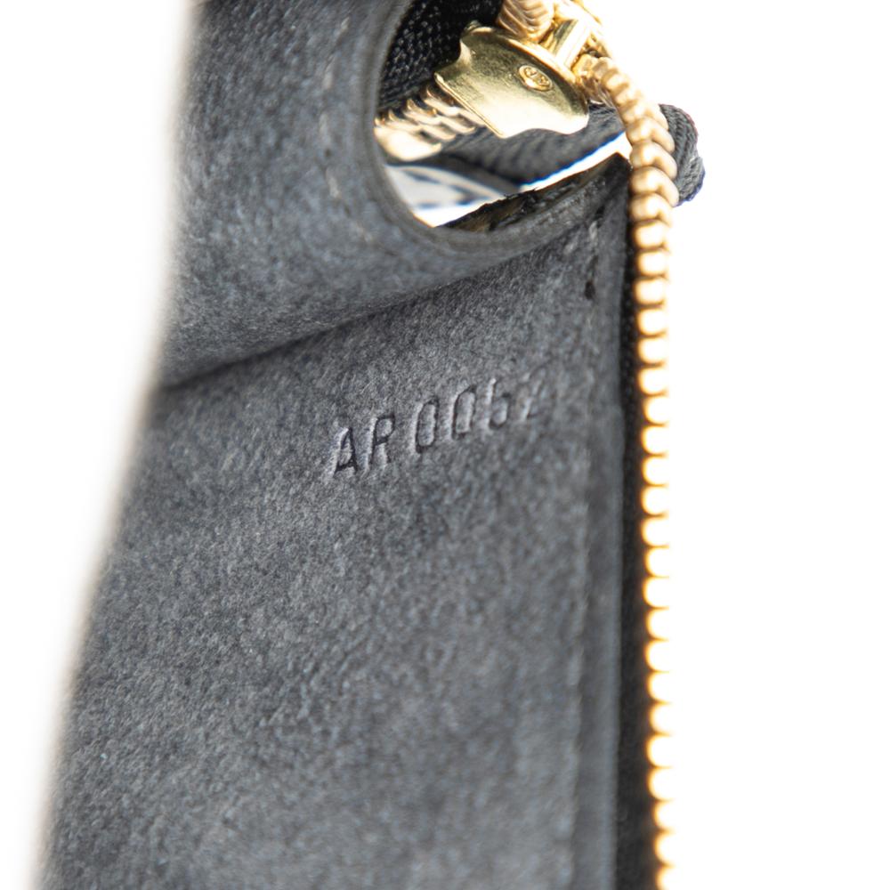 Louis Vuitton B Louis Vuitton Black Epi Leather Leather Epi Pochette Accessoires France