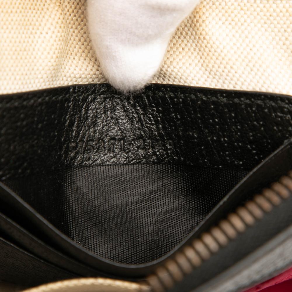 Gucci AB Gucci Red Velvet Fabric GG Ophidia Clutch Bag Italy