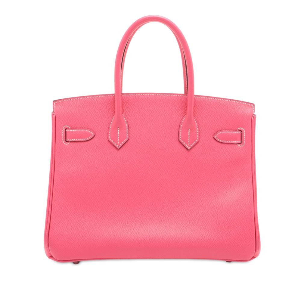 Hermès AB Hermès Pink Hot Pink Calf Leather Epsom Birkin Retourne 30 France