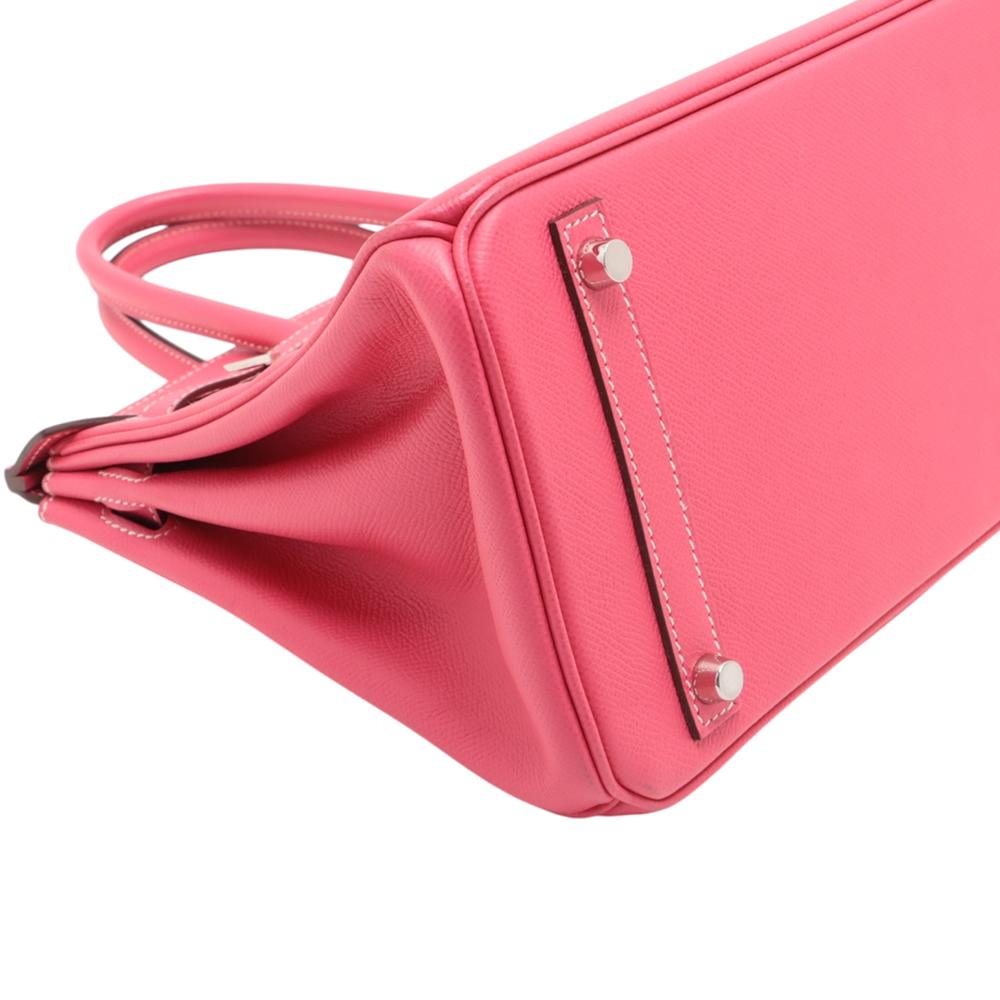 Hermès AB Hermès Pink Hot Pink Calf Leather Epsom Birkin Retourne 30 France