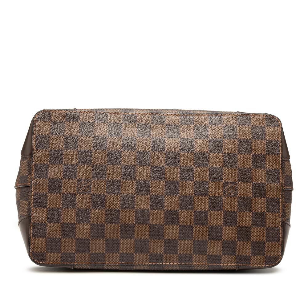 Louis Vuitton B Louis Vuitton Brown Damier Canvas Fabric Damier Ebene Hampstead PM France