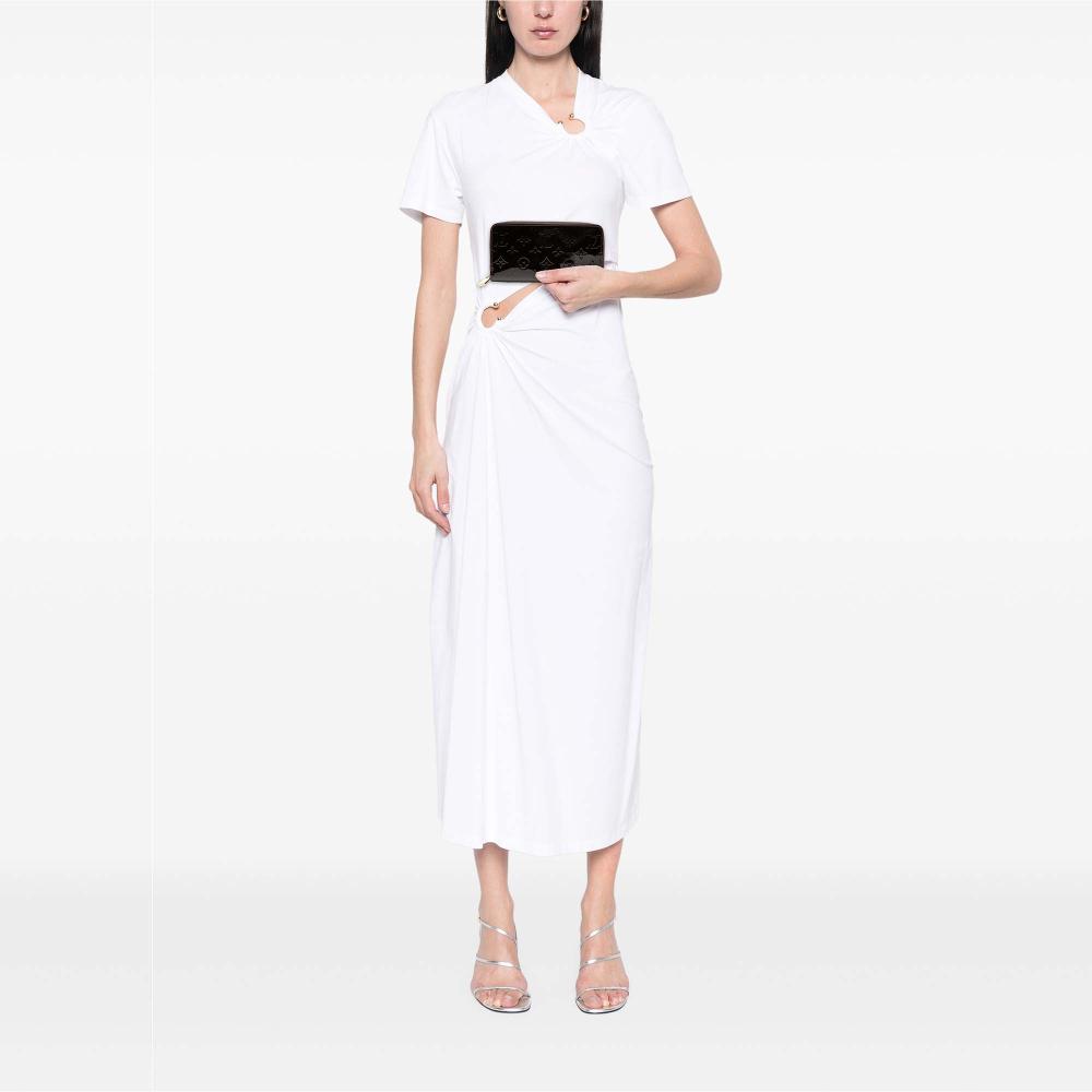 Louis Vuitton B Louis Vuitton Purple Vernis Leather Leather Monogram Vernis Zippy Long Wallet Spain