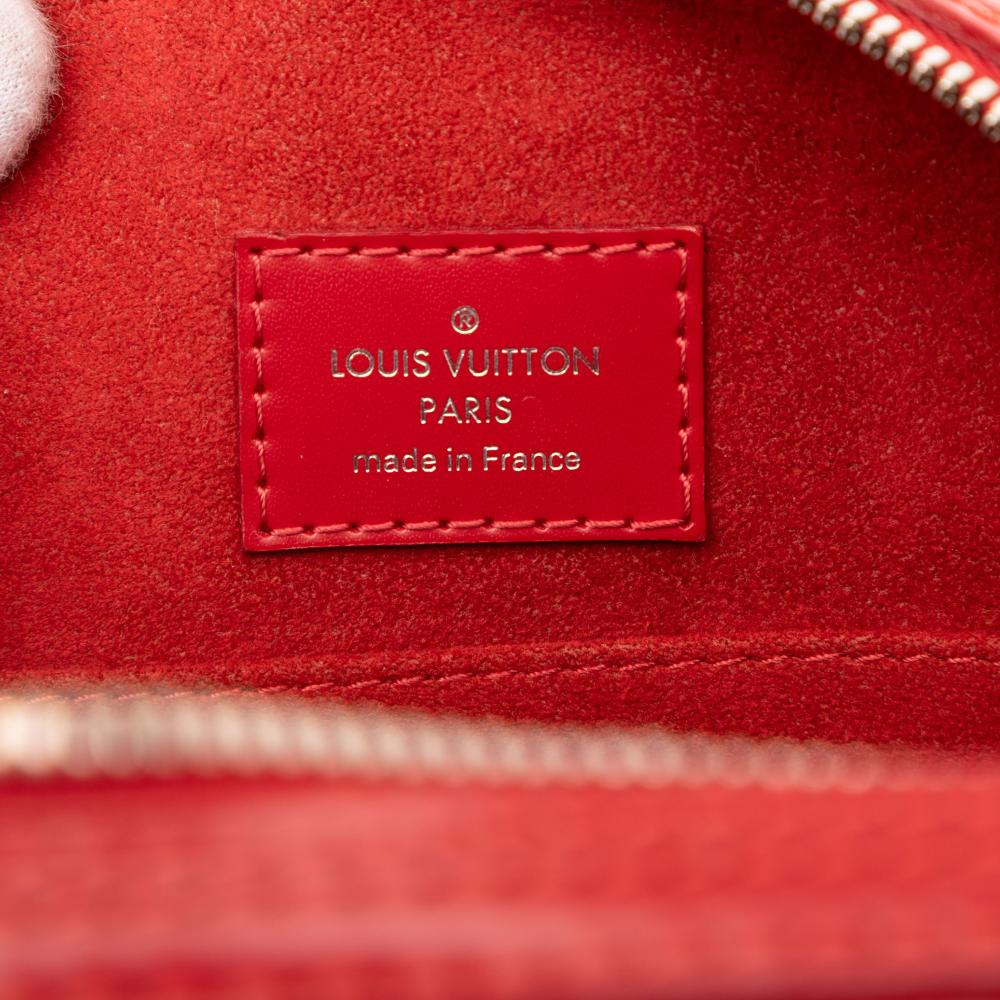 Louis Vuitton AB Louis Vuitton Red Epi Leather Leather Epi Jasmine France