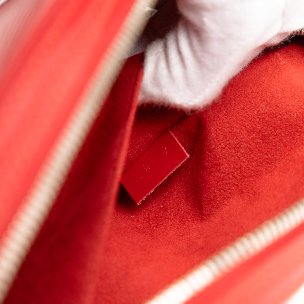 Louis Vuitton AB Louis Vuitton Red Epi Leather Leather Epi Jasmine France