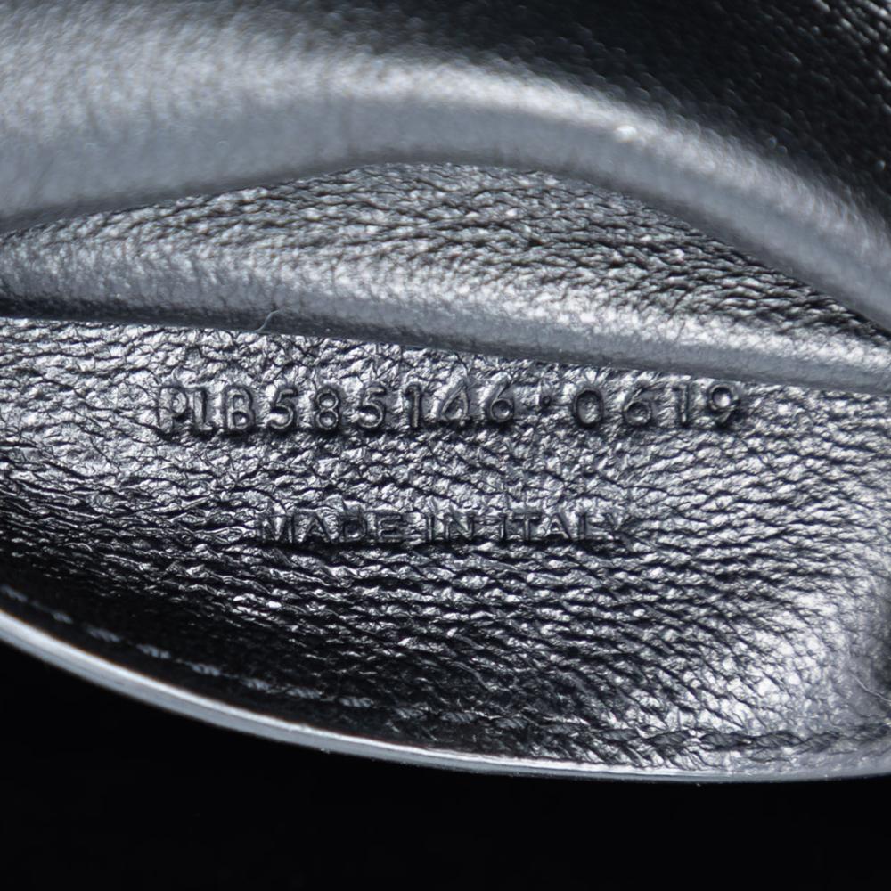 Saint Laurent B Saint Laurent Black Patent Leather Leather Patent Vicky Vanity Bag Italy