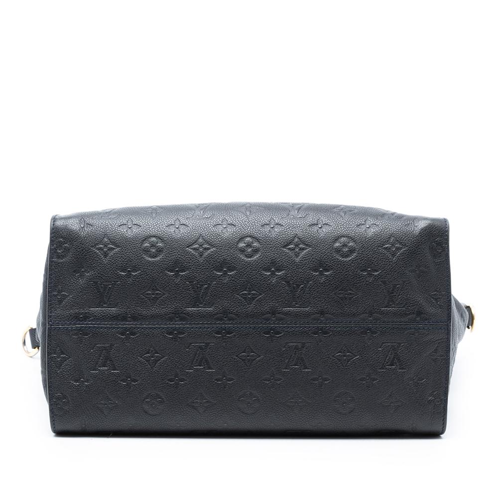 Louis Vuitton B Louis Vuitton Black Monogram Empreinte Leather Lumineuse PM France