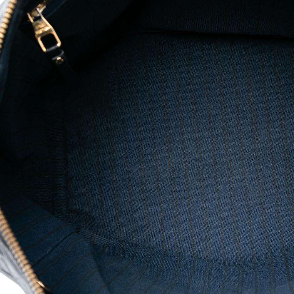 Louis Vuitton B Louis Vuitton Black Monogram Empreinte Leather Lumineuse PM France