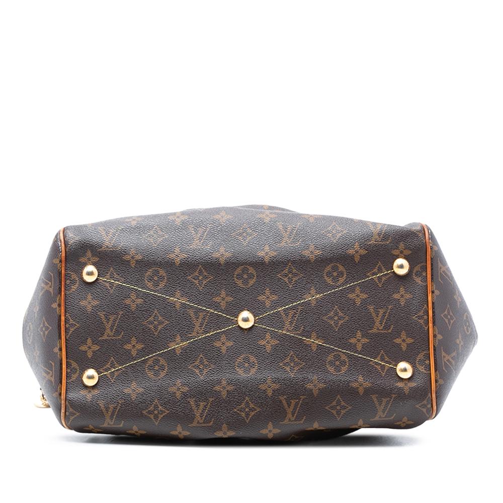 Louis Vuitton B Louis Vuitton Brown Monogram Canvas Fabric Monogram Tivoli GM France