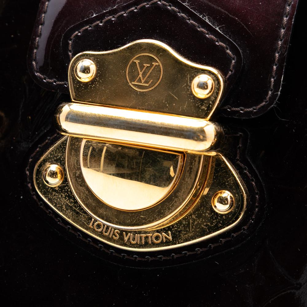 Louis Vuitton B Louis Vuitton Purple Vernis Leather Leather Monogram Vernis Melrose Avenue France