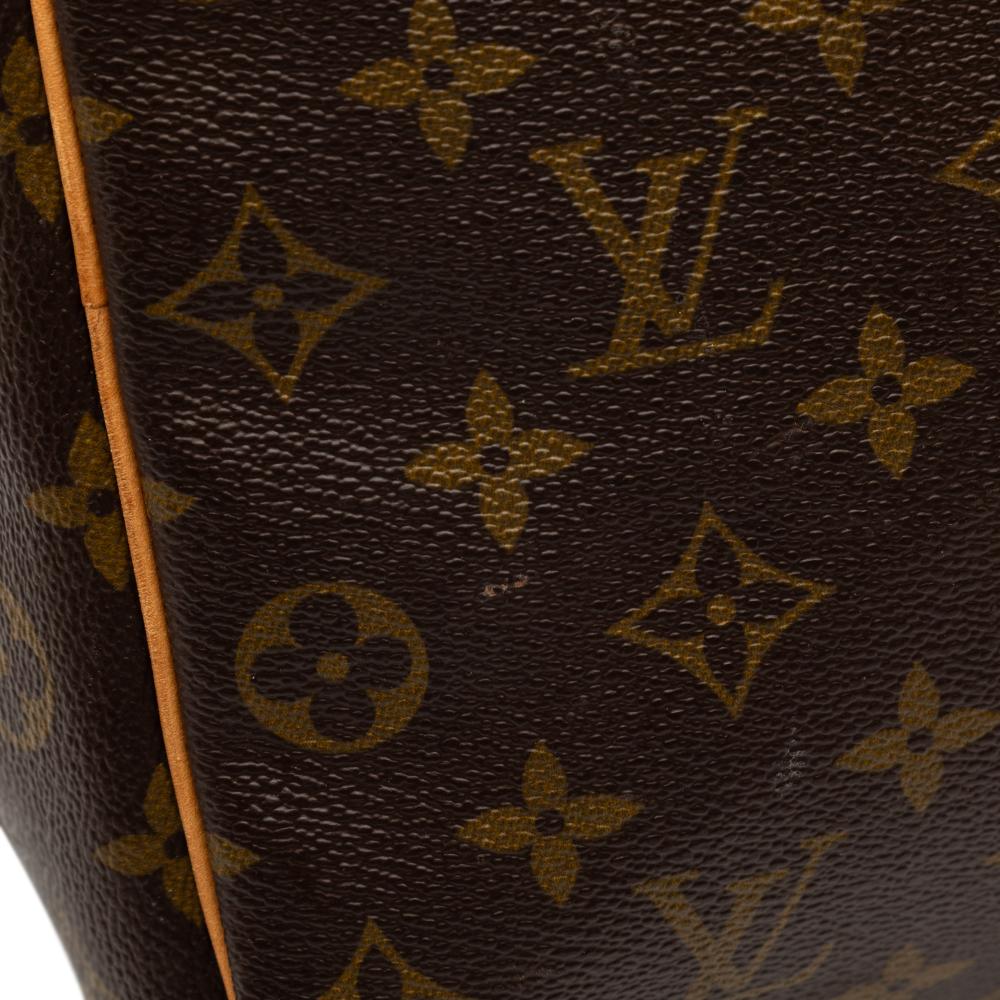 Louis Vuitton B Louis Vuitton Brown Monogram Canvas Fabric Monogram Keepall 50 France