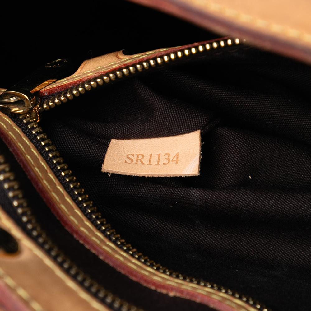 Louis Vuitton B Louis Vuitton Purple Vernis Leather Leather Monogram Vernis Brea MM France