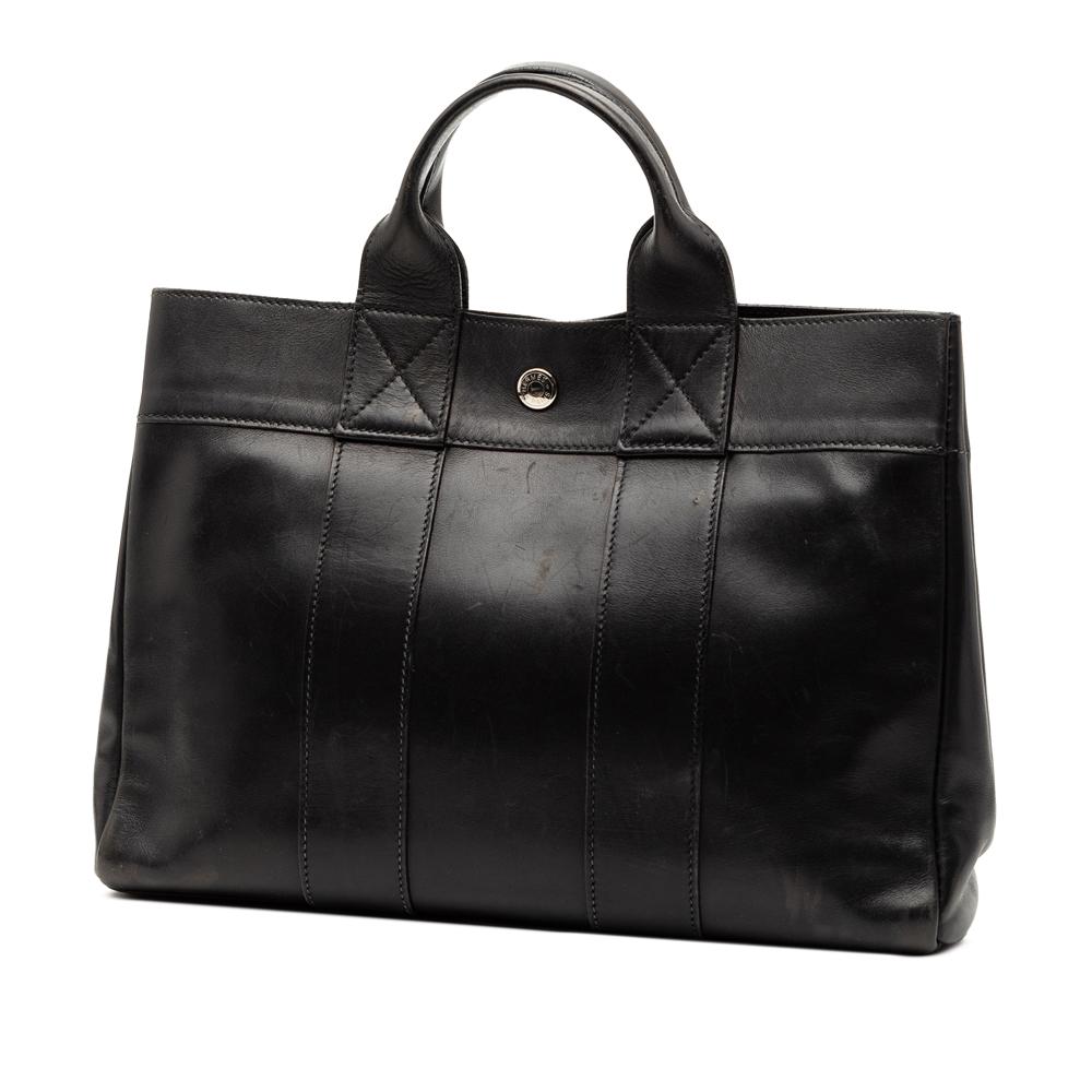 Hermès B Hermès Black Calf Leather Box Fourre Tout PM France