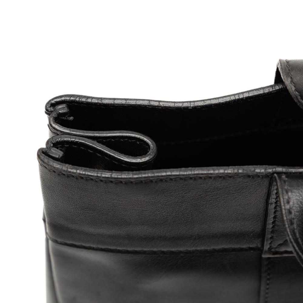 Hermès B Hermès Black Calf Leather Box Fourre Tout PM France