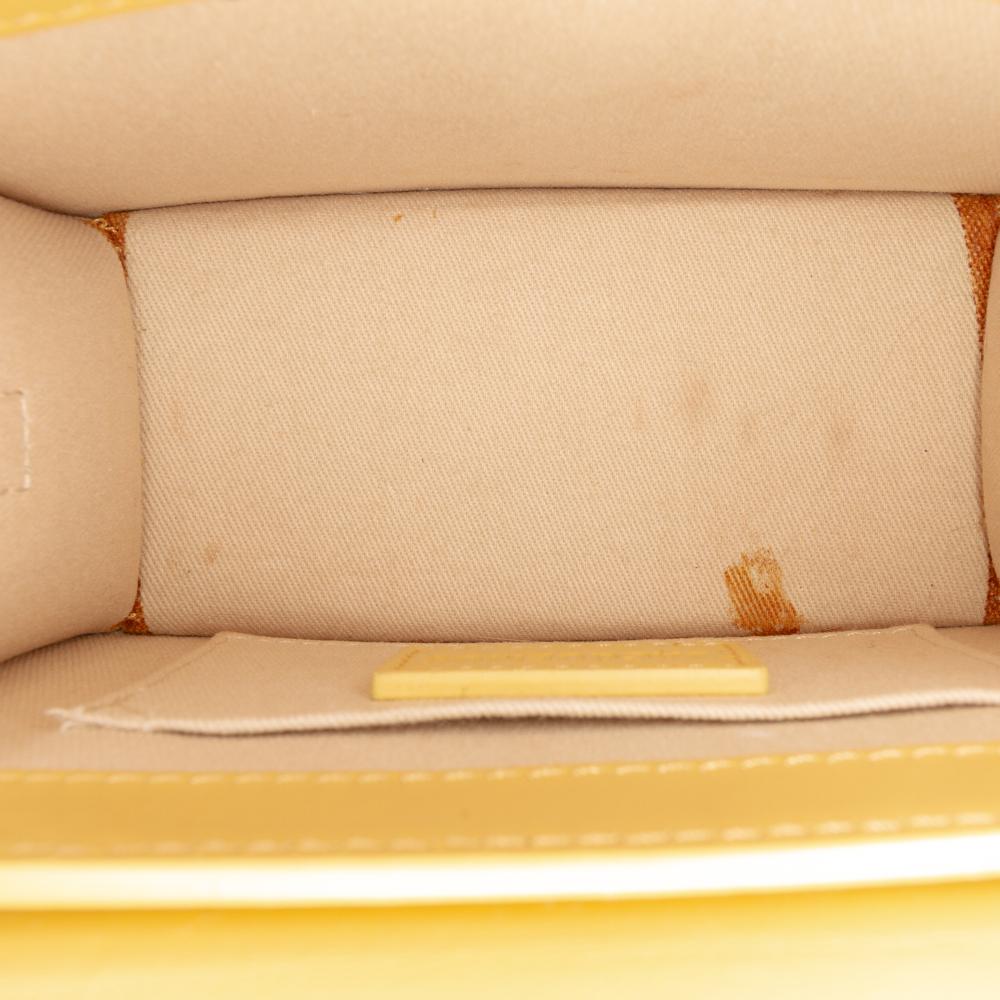 Jacquemus B Jacquemus Yellow Mustard Calf Leather Le Chiquito Moyen Italy