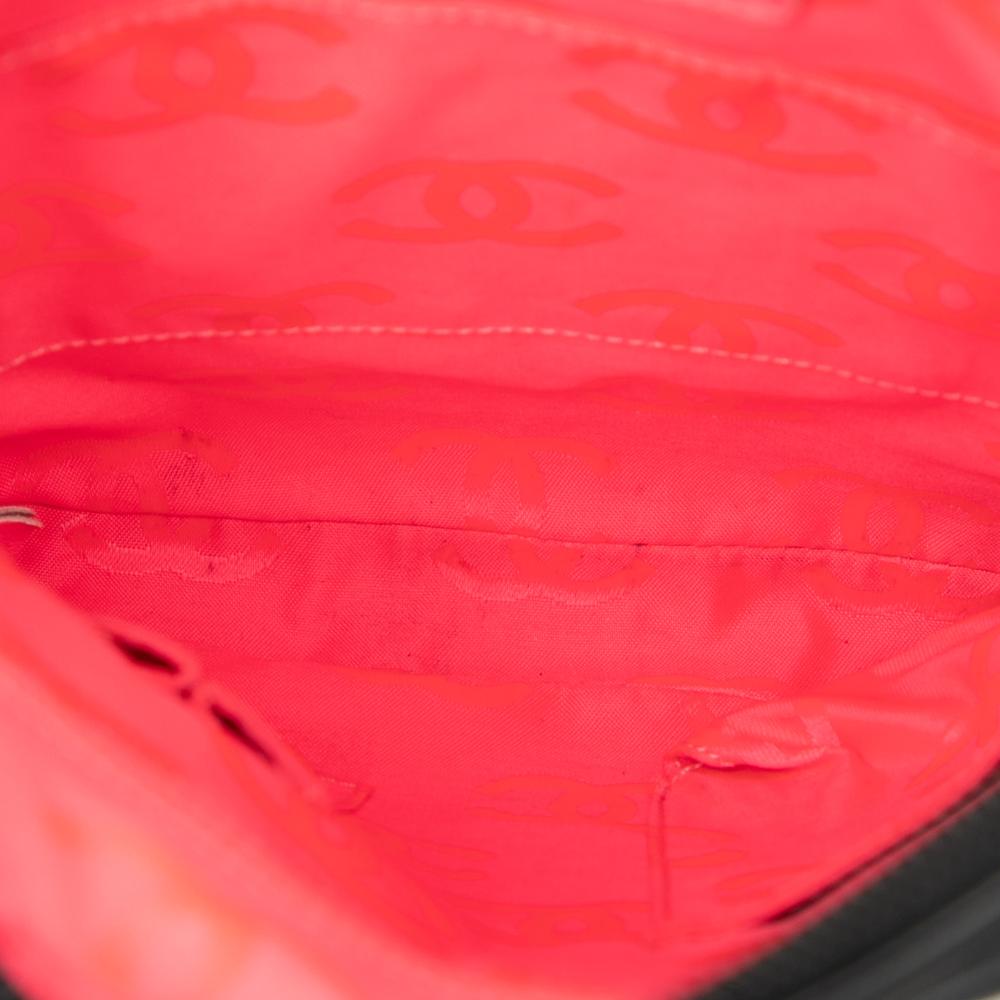 Chanel B Chanel Black Lambskin Leather Leather Quilted Lambskin Cambon Ligne Crossbody Italy