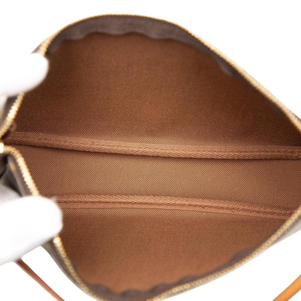 Louis Vuitton AB Louis Vuitton Brown Monogram Canvas Fabric Monogram Pochette Accessoires France