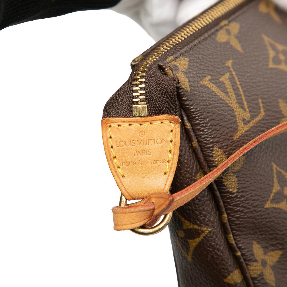 Louis Vuitton AB Louis Vuitton Brown Monogram Canvas Fabric Monogram Pochette Accessoires France