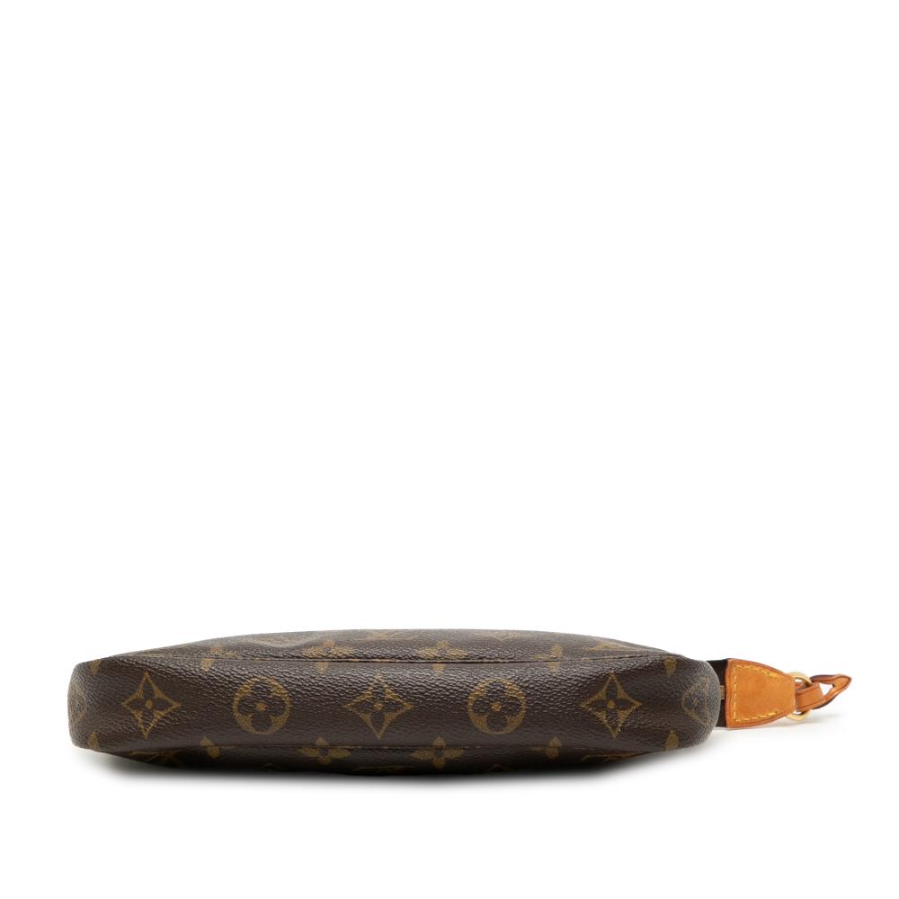 Louis Vuitton B Louis Vuitton Brown Monogram Canvas Fabric Monogram Pochette Accessoires France