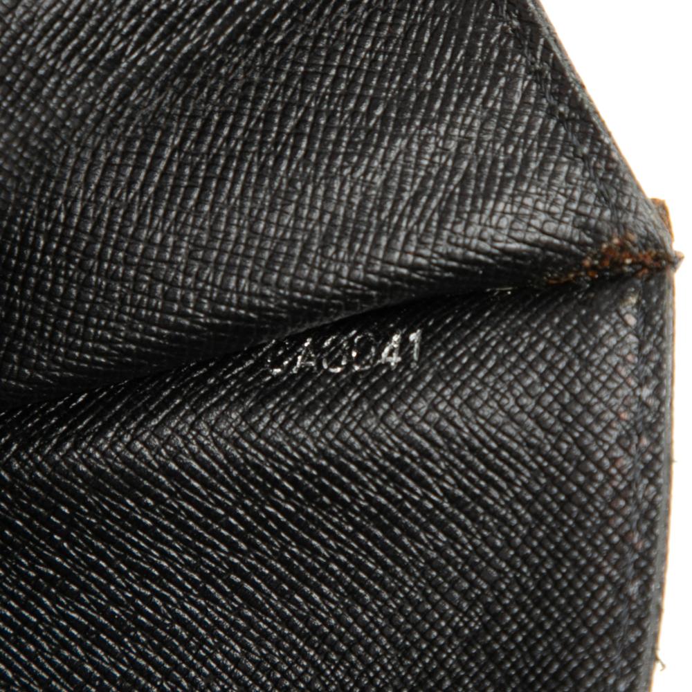 Louis Vuitton B Louis Vuitton Black Taiga Leather Leather Taiga Selenga Spain