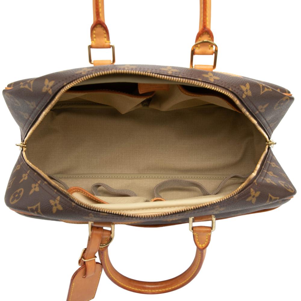 Louis Vuitton B Louis Vuitton Brown Monogram Canvas Fabric Monogram Deauville France