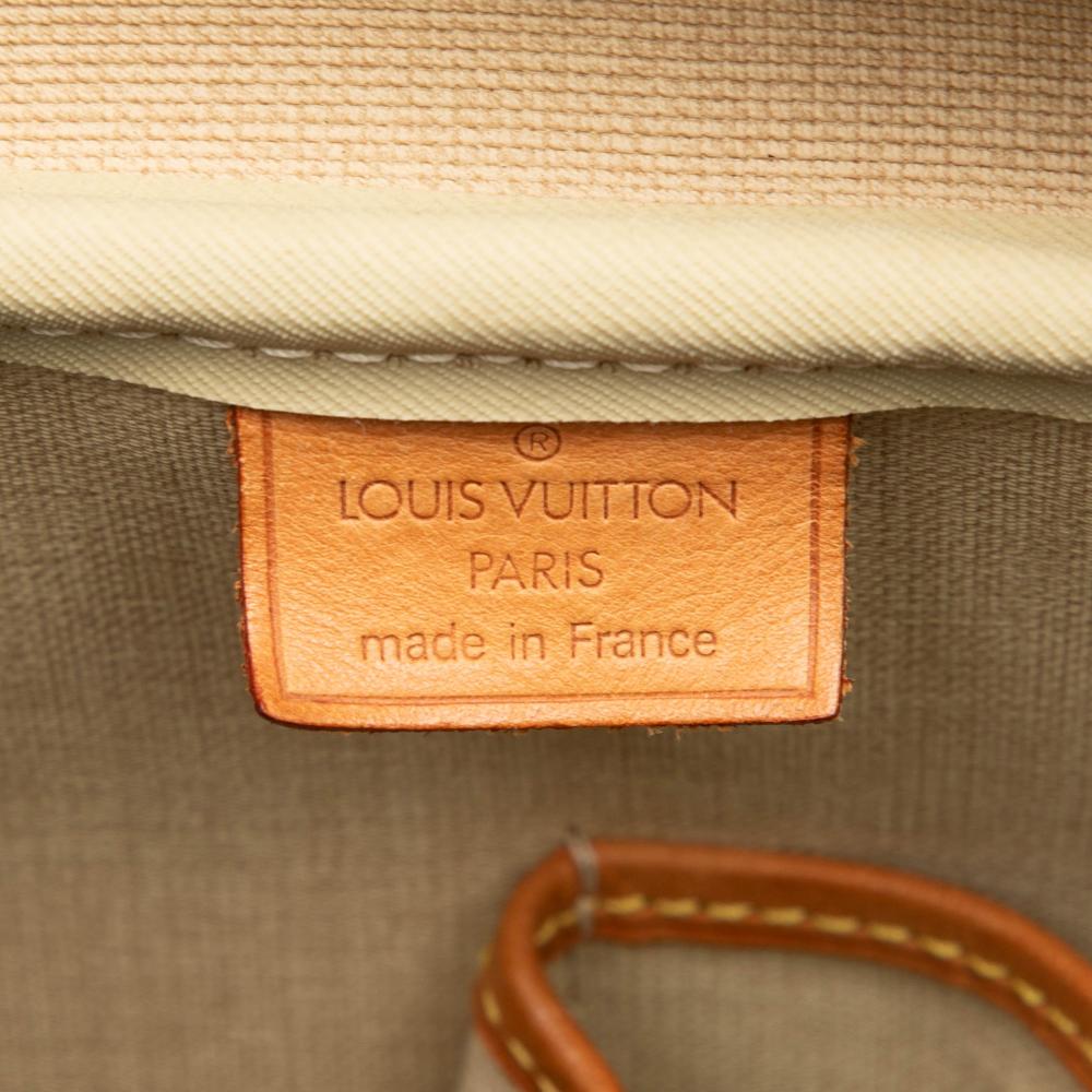 Louis Vuitton B Louis Vuitton Brown Monogram Canvas Fabric Monogram Deauville France